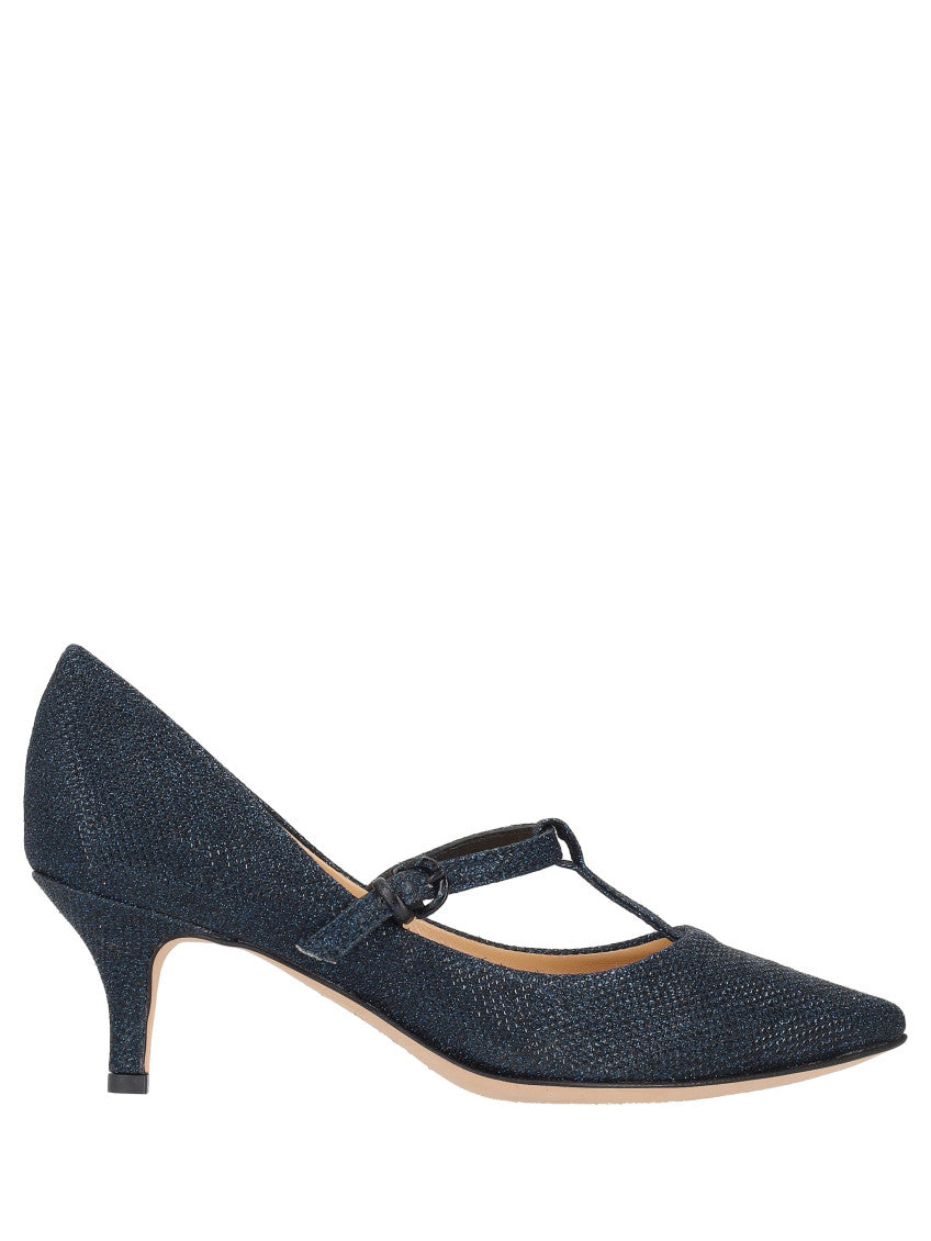 Blue Pointed-toe Pumps 1
