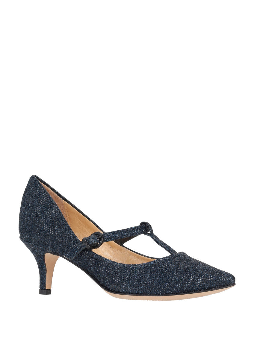 Blue Pointed-toe Pumps 2