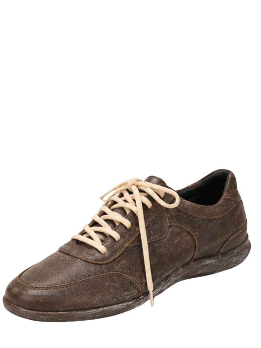 Brown Distressed Osterly Sneaker 2