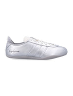 Silver Leather Sneakers 1