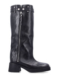 Black Leather Boots 1