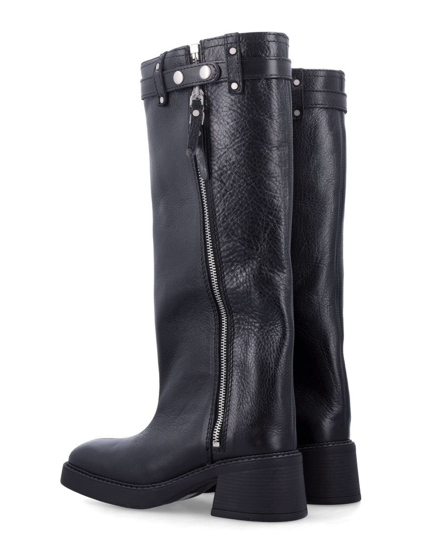 Black Leather Boots 3