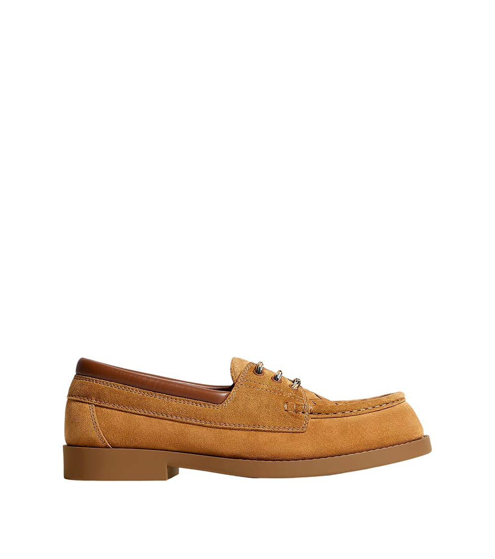 Brown Suede Loafers 1