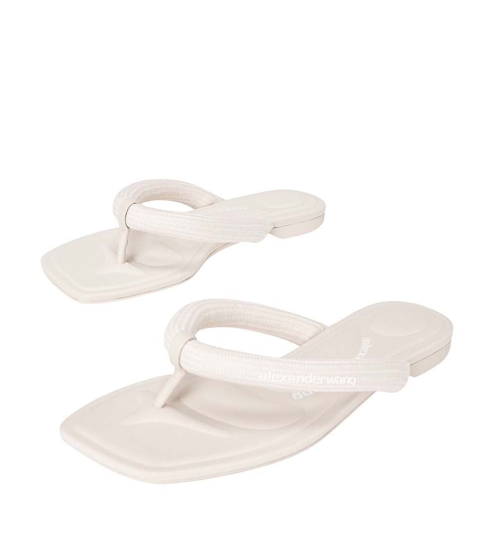Off White Logo Sandals 2