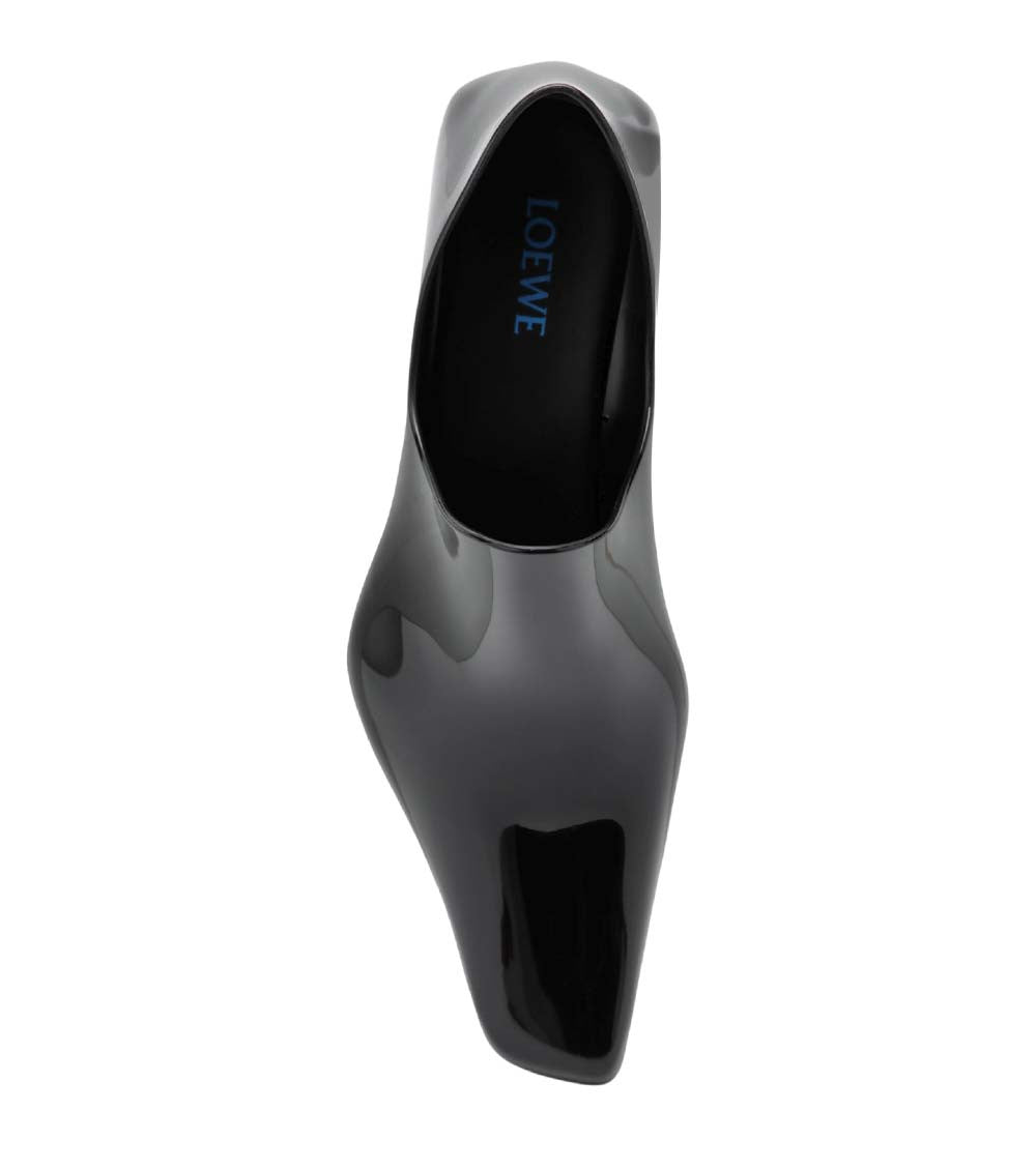 Black Leather Mules 3