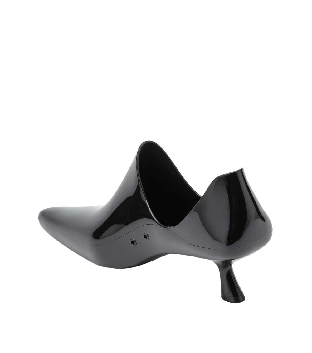 Black Leather Mules 4