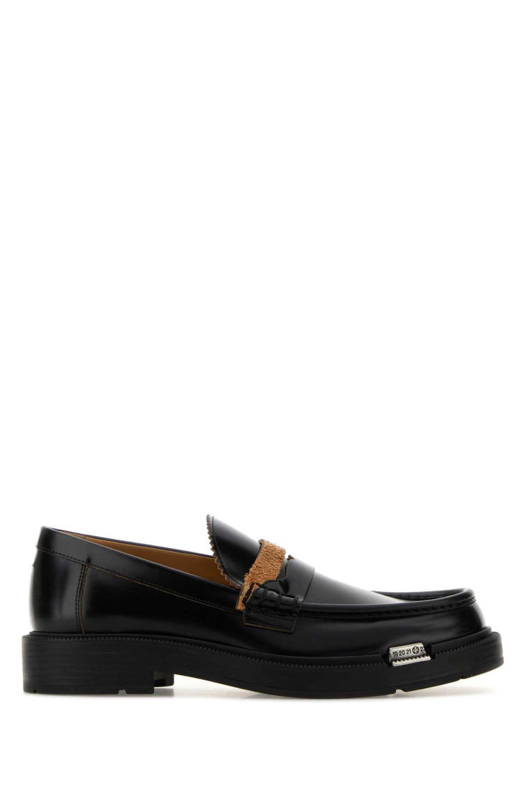 Black Leather Loafers 1