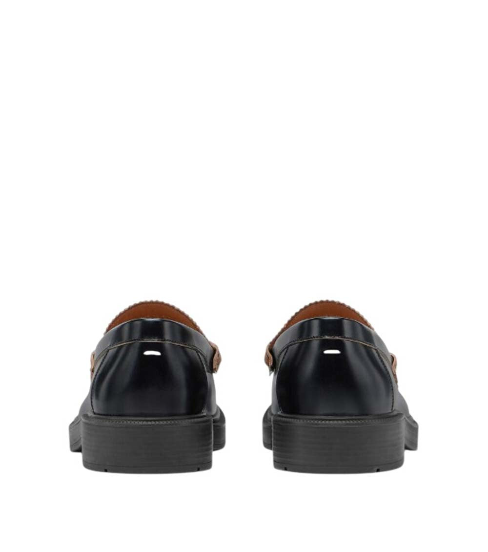 Black Leather Loafers 4