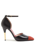 Black Ankle-strap Pumps 1