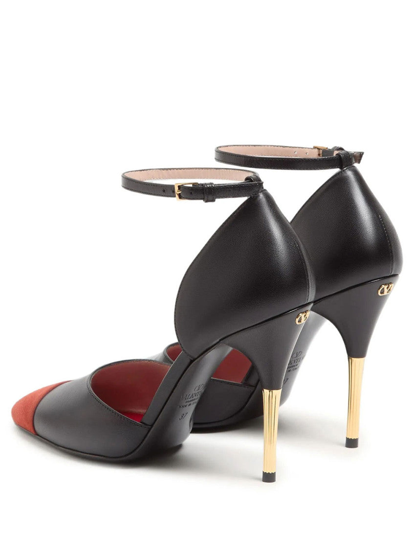 Black Ankle-strap Pumps 2