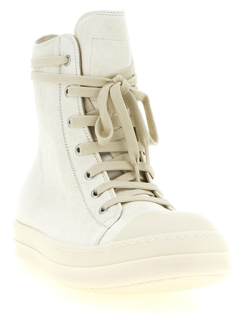 White High-top Sneakers 2