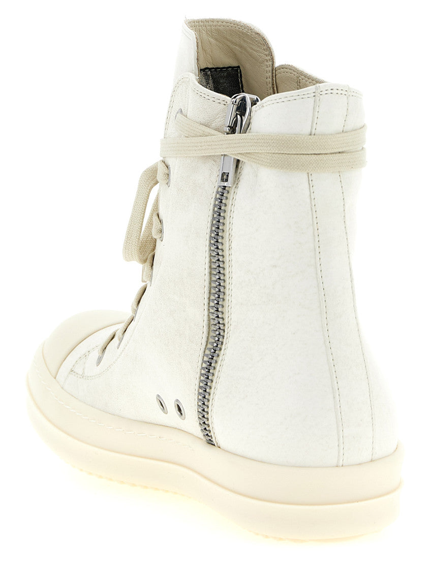 White High-top Sneakers 3