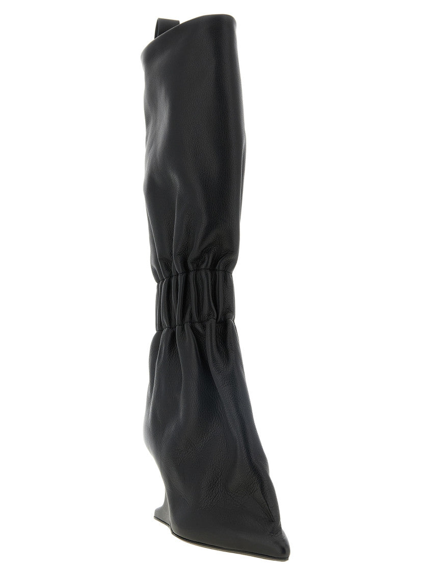 Black Solid Cantitaquito-8 Boots 2