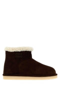 Dark Brown Tronchetti Boots 1
