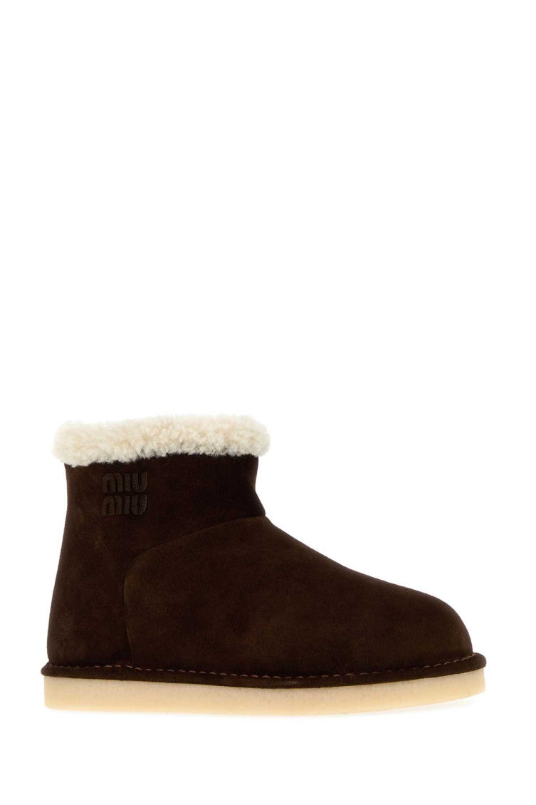 Dark Brown Tronchetti Boots 2