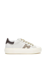 White Lace Up Sneakers 1