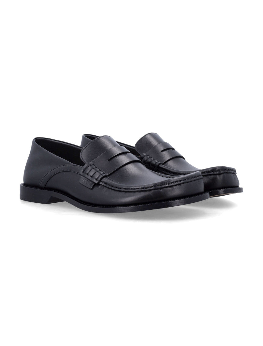 Black Leather Loafers 2