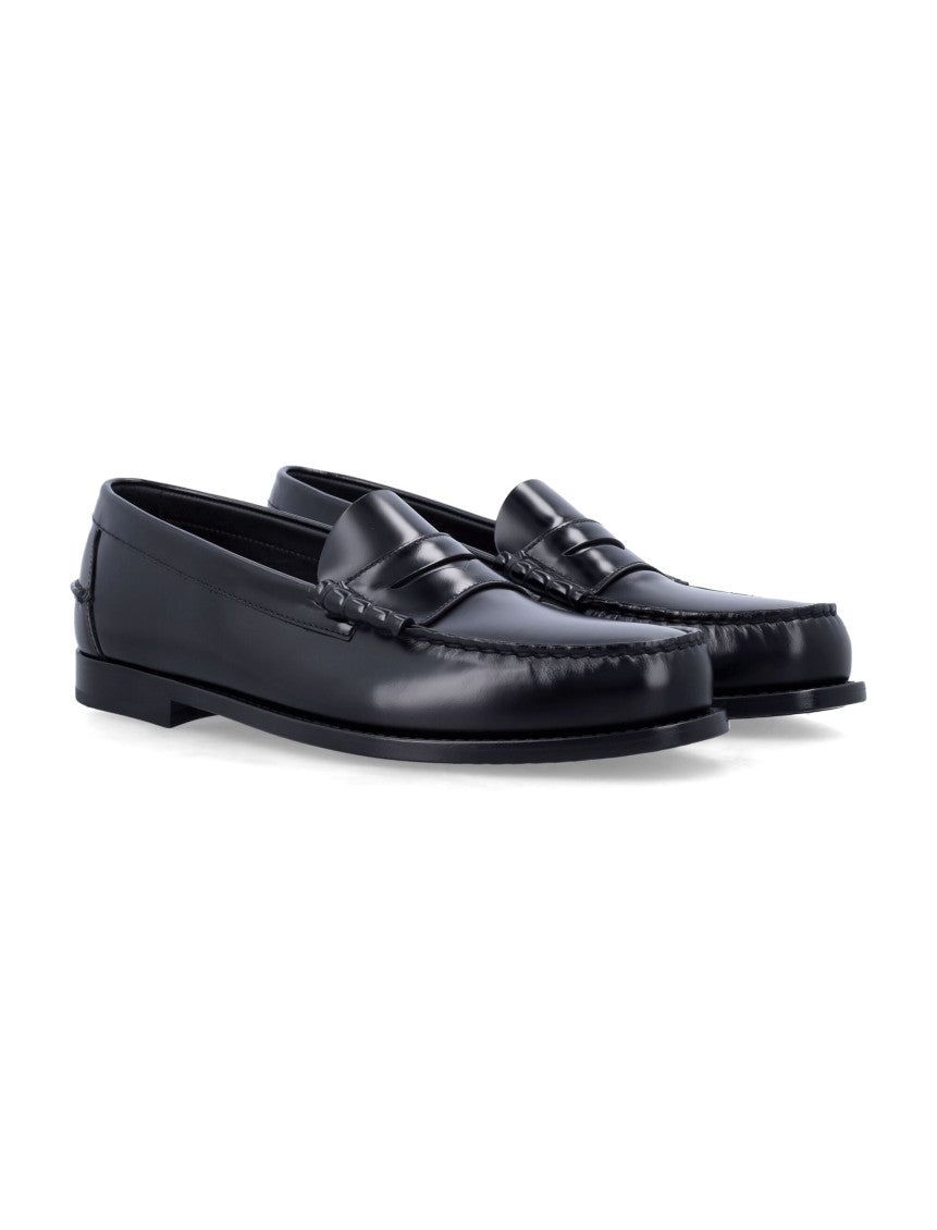 Black Leather Loafers 2