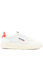 White Lace Up Sneakers 1