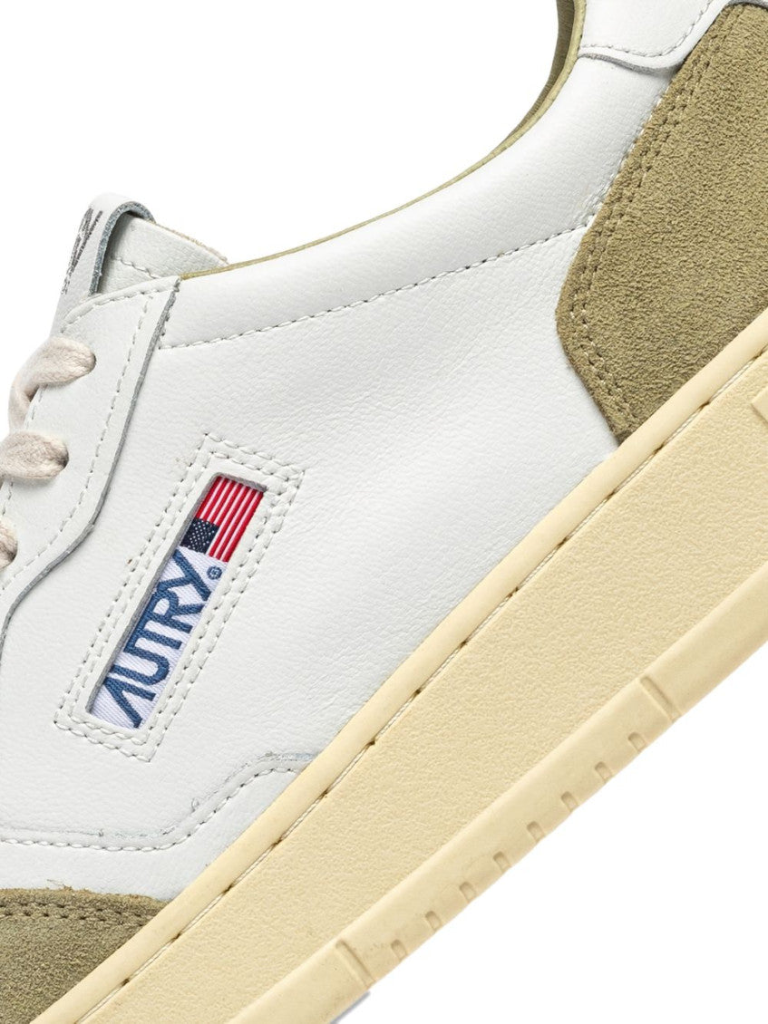 White Lace Up Sneakers 2