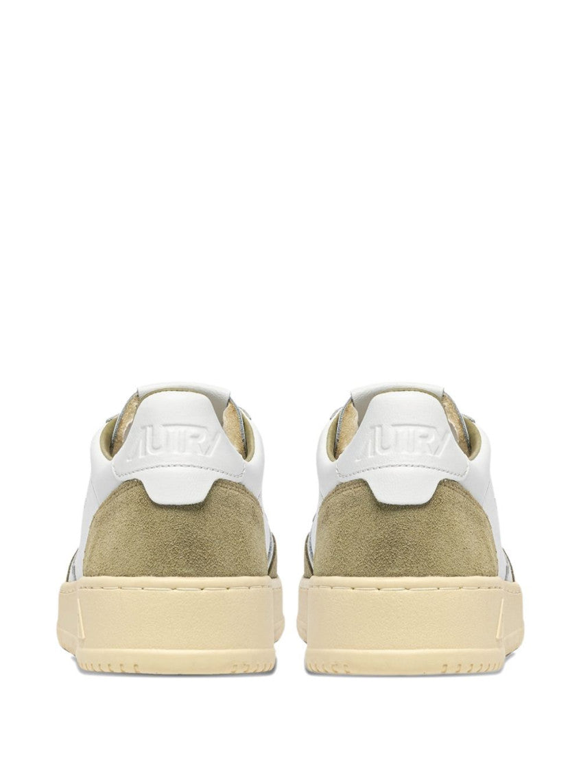 White Lace Up Sneakers 4