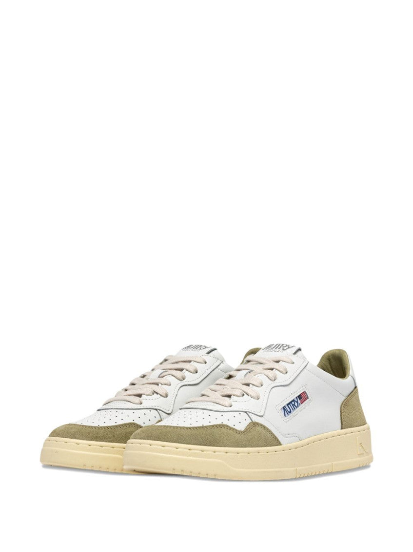 White Lace Up Sneakers 5