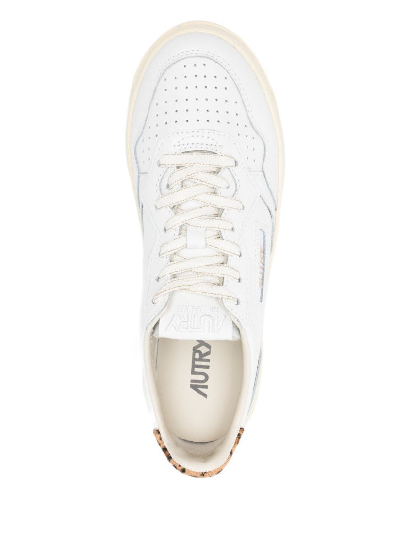 White Lace Up Sneakers 2