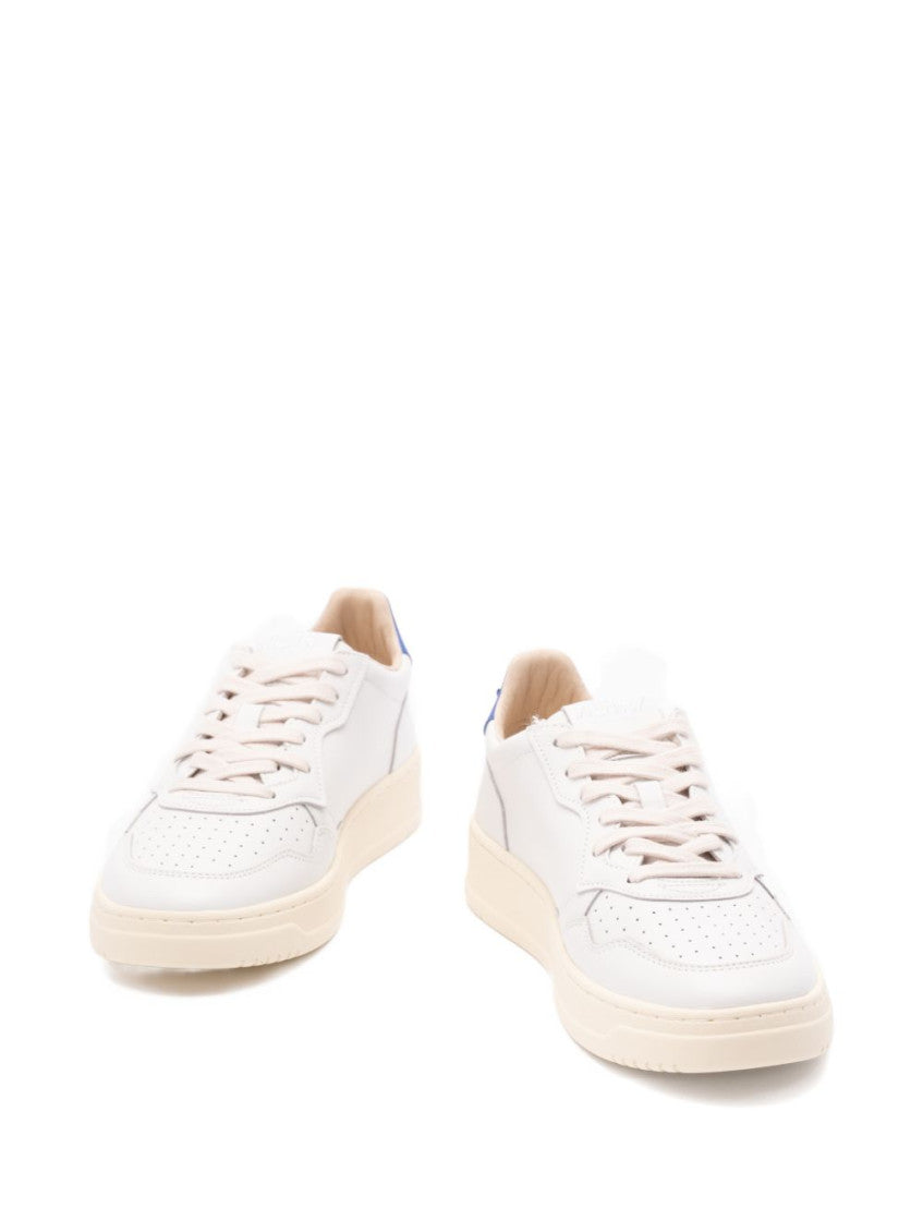 White Lace Up Sneakers 3
