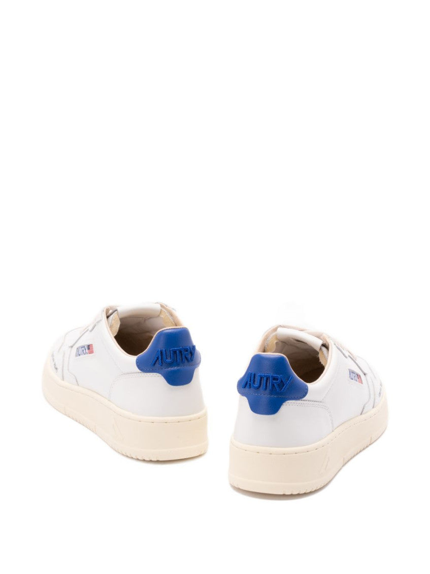 White Lace Up Sneakers 4